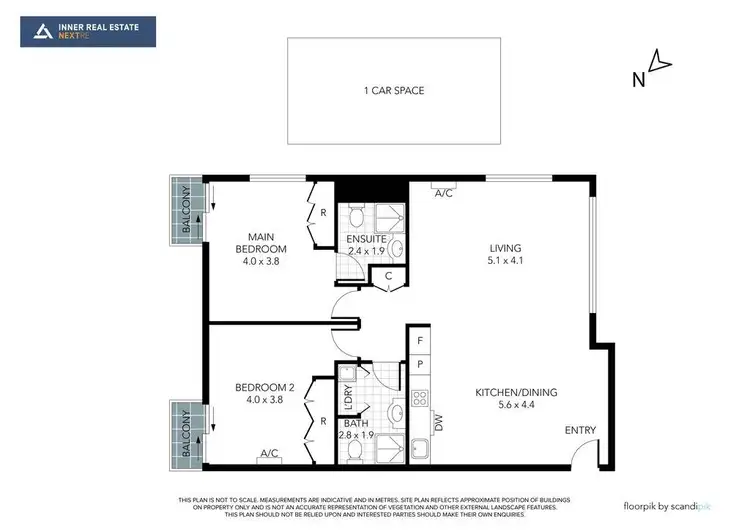 Floorplan of Homely apartment listing, 509B/198 Harbour Esplanade, Docklands VIC 3008