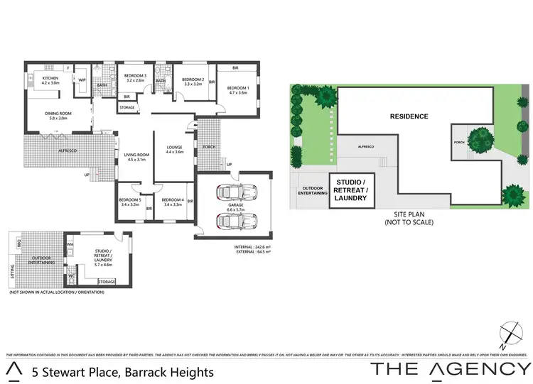 Floorplan of Homely house listing, 5 Stewart Place, Barrack Heights NSW 2528