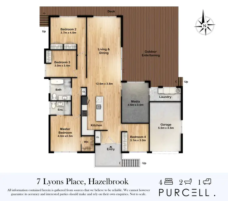 Floorplan of Homely house listing, 7 Lyons Place, Hazelbrook NSW 2779