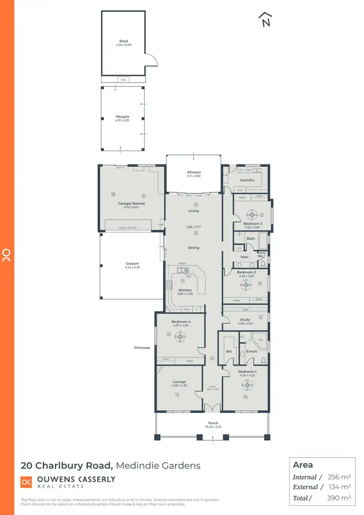 Floorplan of Homely house listing, 20 Charlbury Road, Medindie Gardens SA 5081