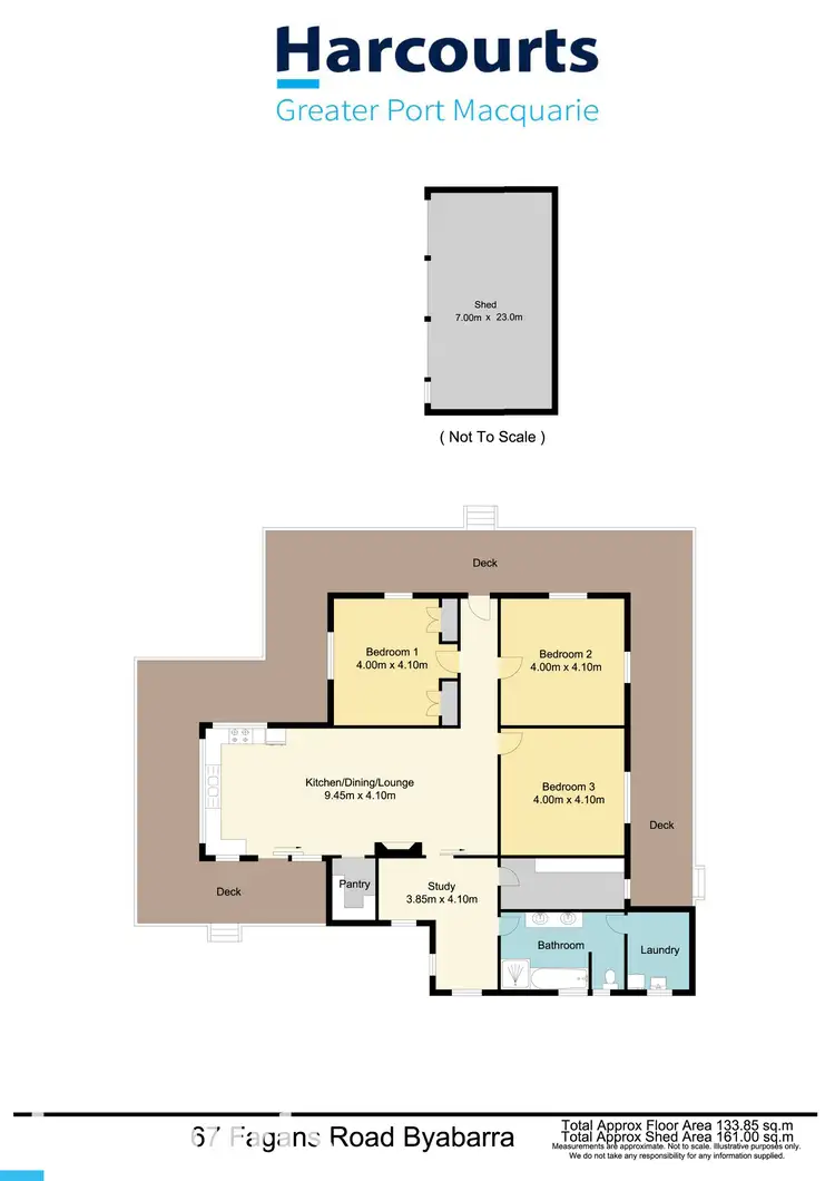 Floorplan of Homely rural property listing, 67 Fegans Road, Byabarra NSW 2446