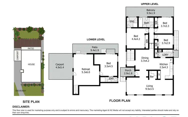 Floorplan of Homely house listing, 87 Rebecca Parade, Winston Hills NSW 2153