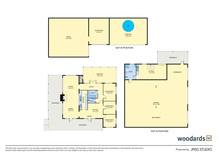 Floorplan of Homely rural property listing, 70 Landers Road, Spring Hill VIC 3444