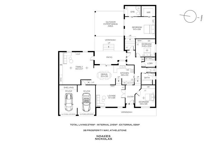 Floorplan of Homely house listing, 26 Prosperity Way, Athelstone SA 5076