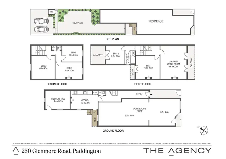 Floorplan of Homely house listing, 250 Glenmore Road, Paddington NSW 2021