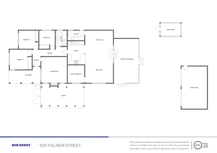 Floorplan of Homely house listing, 109 Palmer Street, Dubbo NSW 2830
