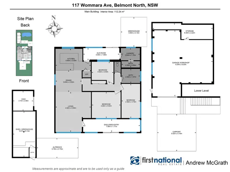 Floorplan of Homely house listing, 117 Wommara Avenue, Belmont North NSW 2280