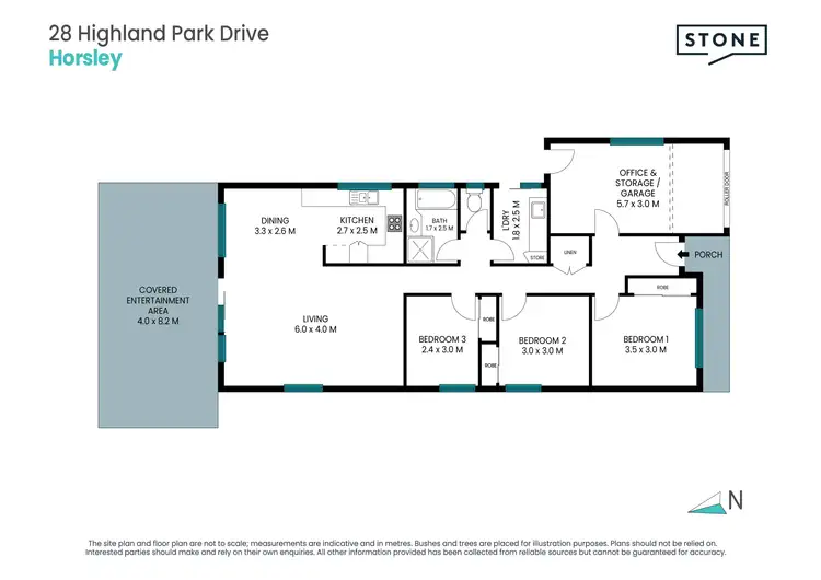 Floorplan of Homely house listing, 28 Highland Park Drive, Horsley NSW 2530