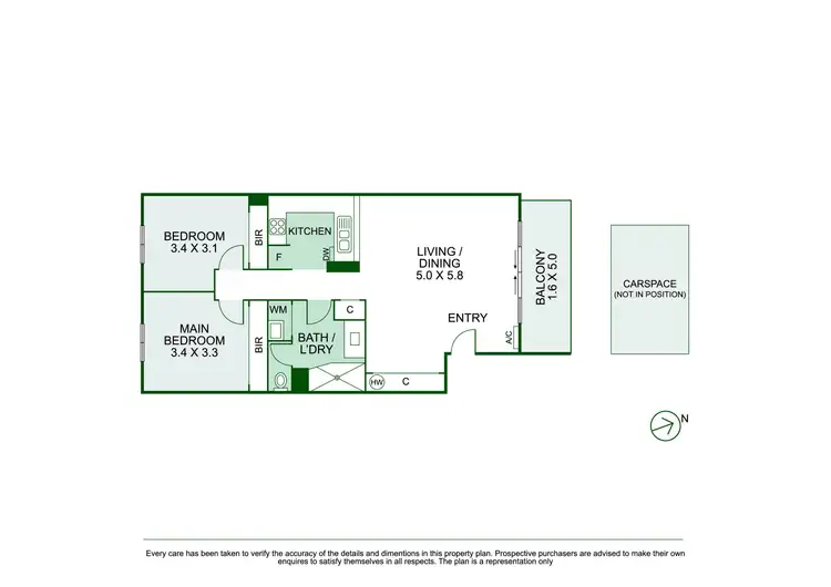 Floorplan of Homely apartment listing, 76/8 Perth Street, Prahran VIC 3181