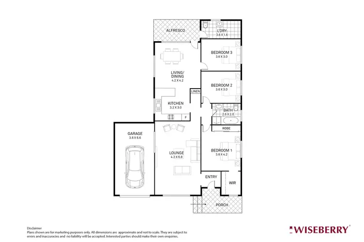 Floorplan of Homely house listing, 6 Buna Road, Kanwal NSW 2259
