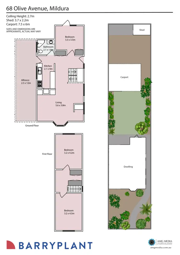 Floorplan of Homely house listing, 68 Olive Avenue, Mildura VIC 3500