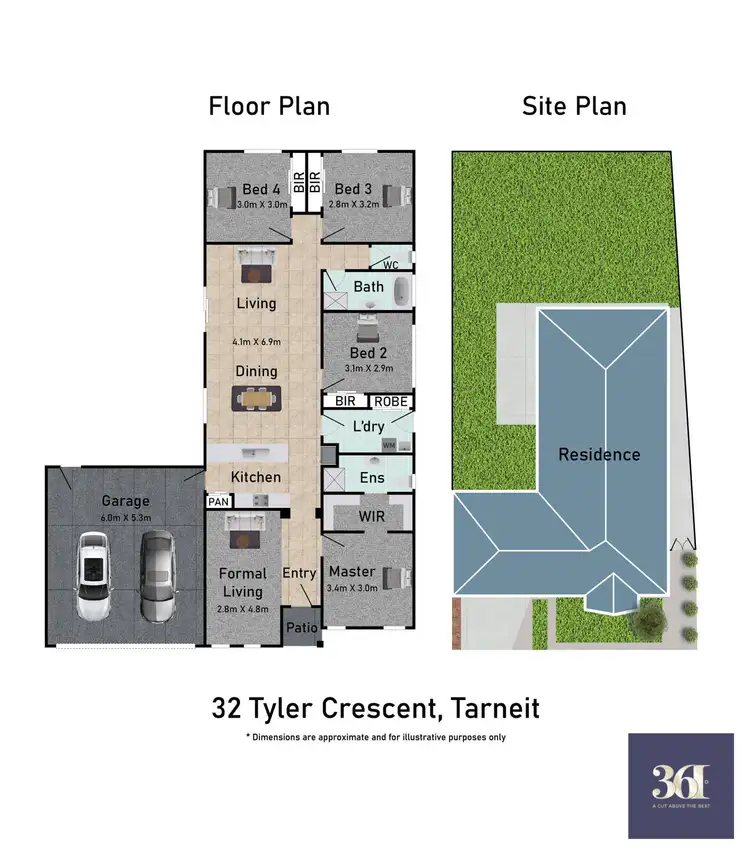 Floorplan of Homely house listing, 32 Tyler Crescent, Tarneit VIC 3029
