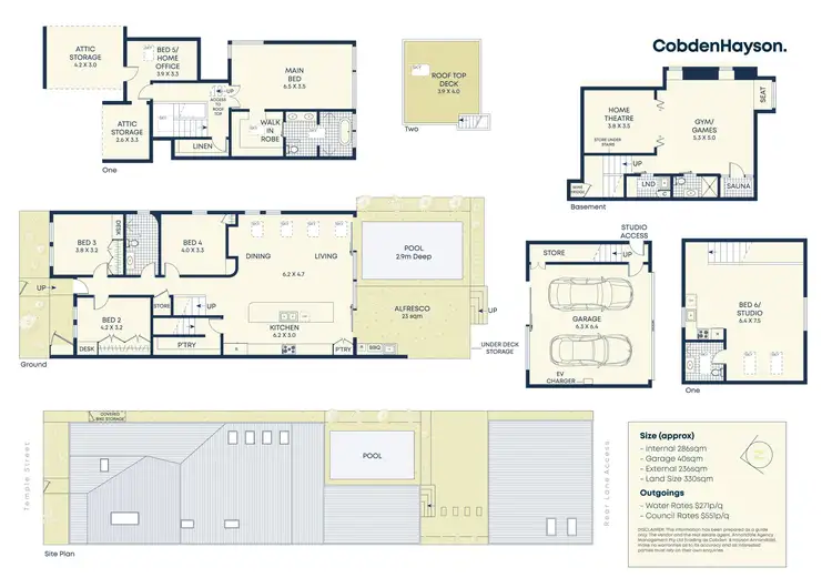 Floorplan of Homely house listing, 3 Temple Street, Stanmore NSW 2048