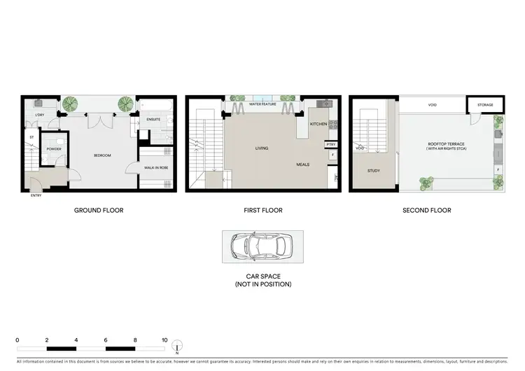 Floorplan of Homely townhouse listing, 16/1-5 Martin Street, St Kilda VIC 3182