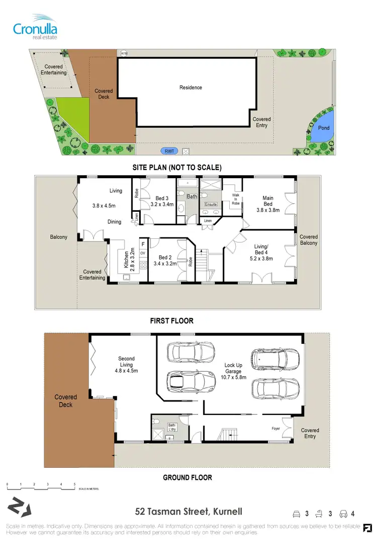 Floorplan of Homely house listing, 52 Tasman Street, Kurnell NSW 2231