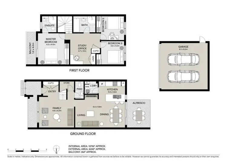 Floorplan of Homely semi-detached listing, 27 Tallowwood Avenue, Lidcombe NSW 2141