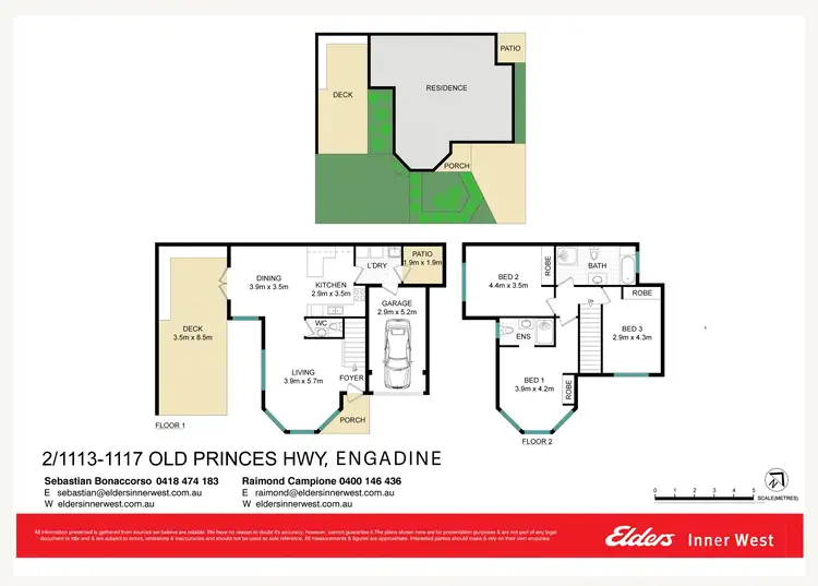 Floorplan of Homely townhouse listing, 2/1113-1117 Old Princes Highway, Engadine NSW 2233