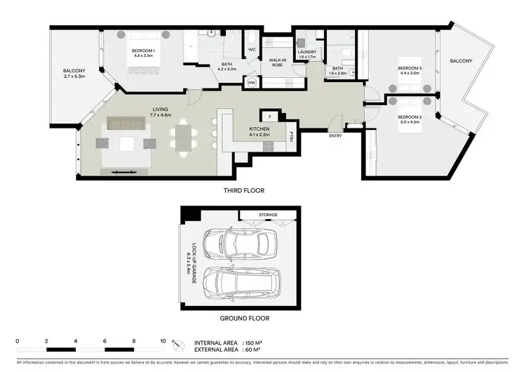 Floorplan of Homely apartment listing, 304/12-24 William Street, Port Macquarie NSW 2444