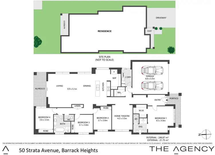 Floorplan of Homely house listing, 50 Strata Avenue, Barrack Heights NSW 2528