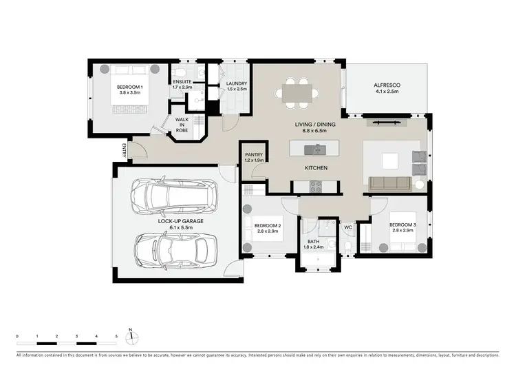 Floorplan of Homely house listing, 6 Ewart Close, Lucas VIC 3350
