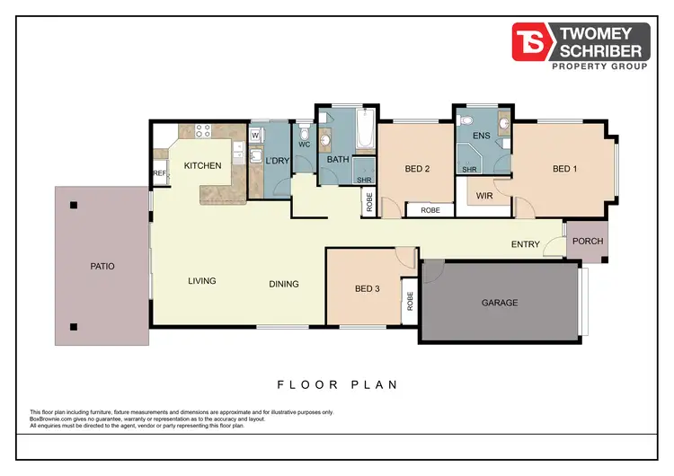 Floorplan of Homely house listing, 51 Hillary Drive, Smithfield QLD 4878