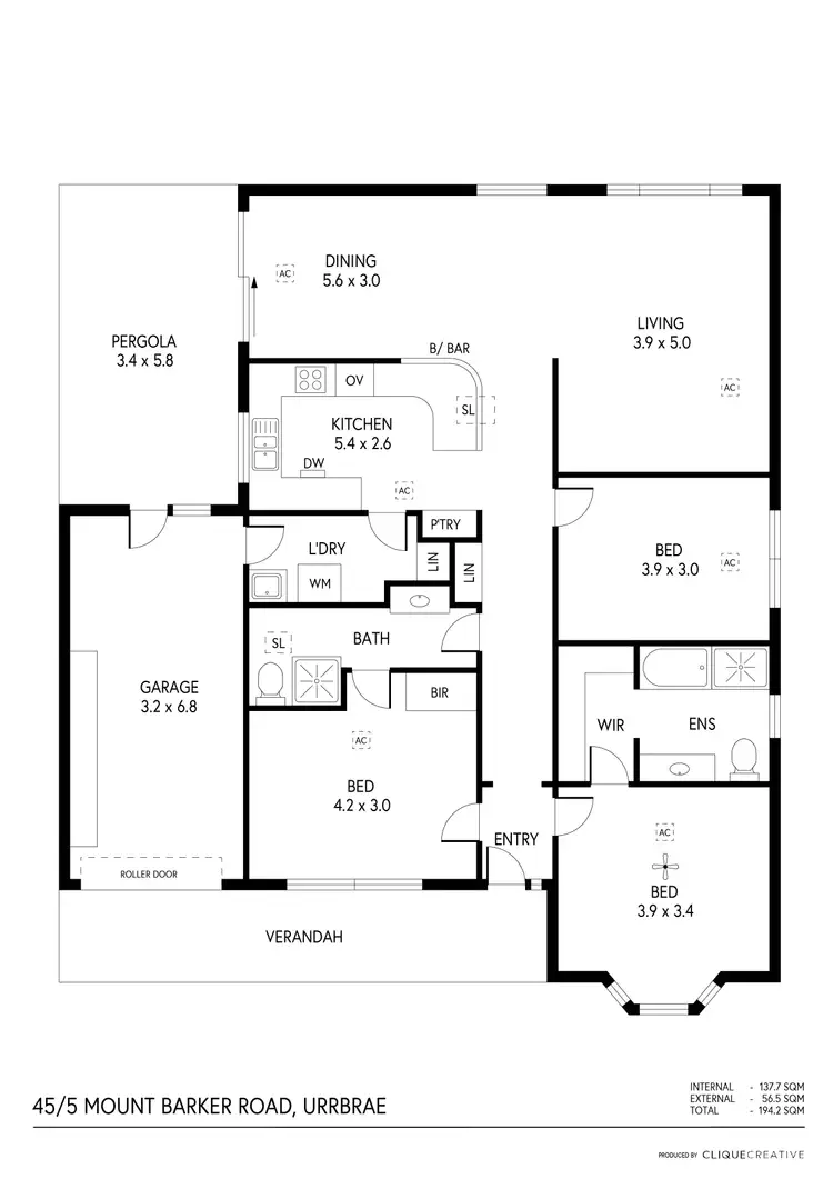 Floorplan of Homely house listing, 45/5 Mount Barker Road, Urrbrae SA 5064