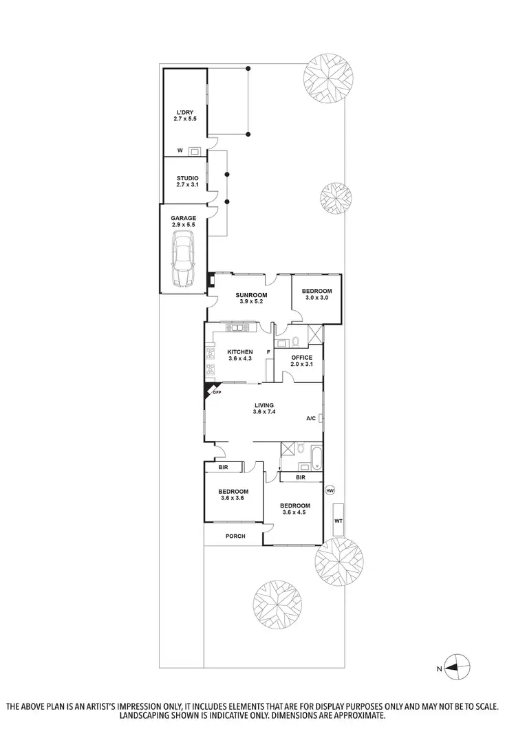 Floorplan of Homely house listing, 46 Johnson Street, Thornbury VIC 3071