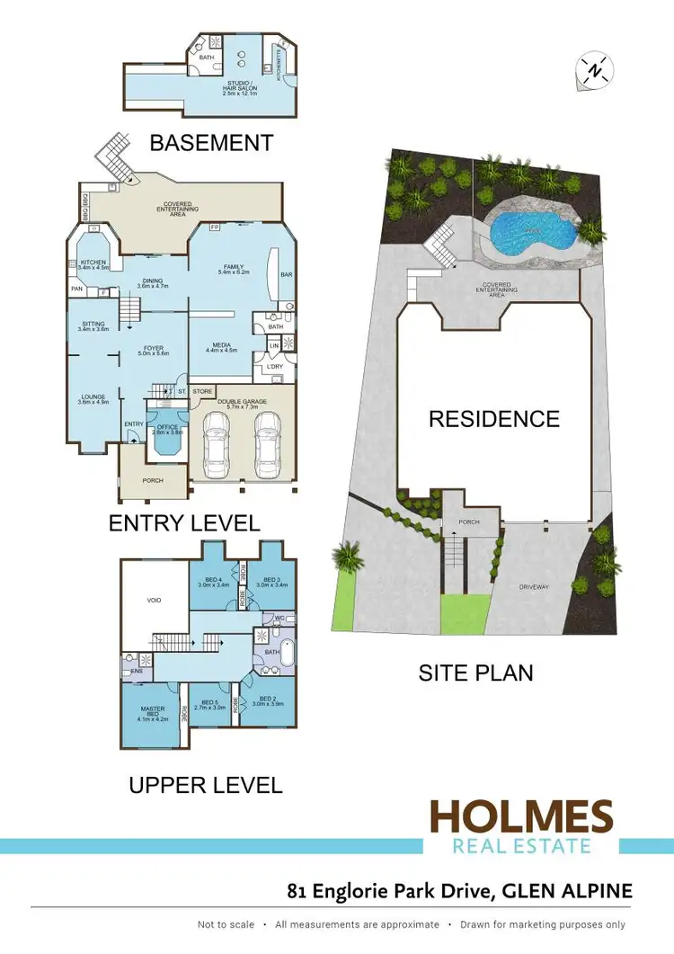 Floorplan of Homely house listing, 81 Englorie Park Drive, Glen Alpine NSW 2560