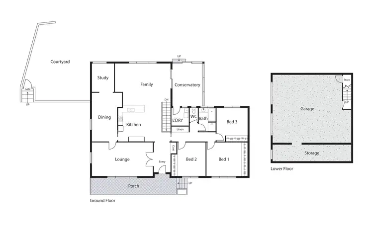 Floorplan of Homely house listing, 59 Kitchener Street, Hughes ACT 2605