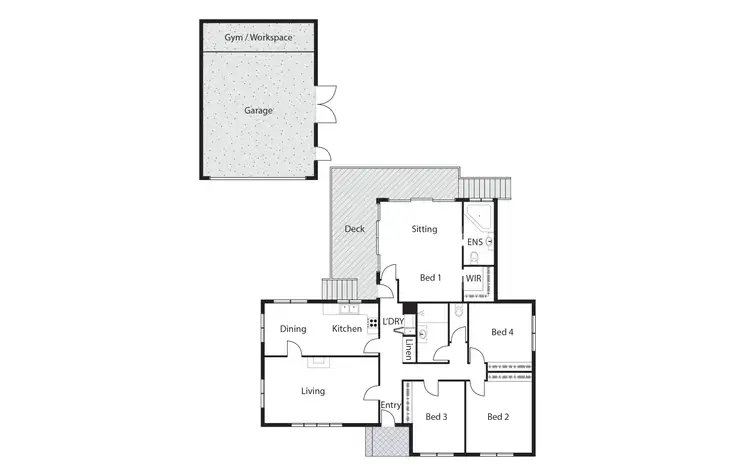 Floorplan of Homely house listing, 47 Folingsby Street, Weston ACT 2611