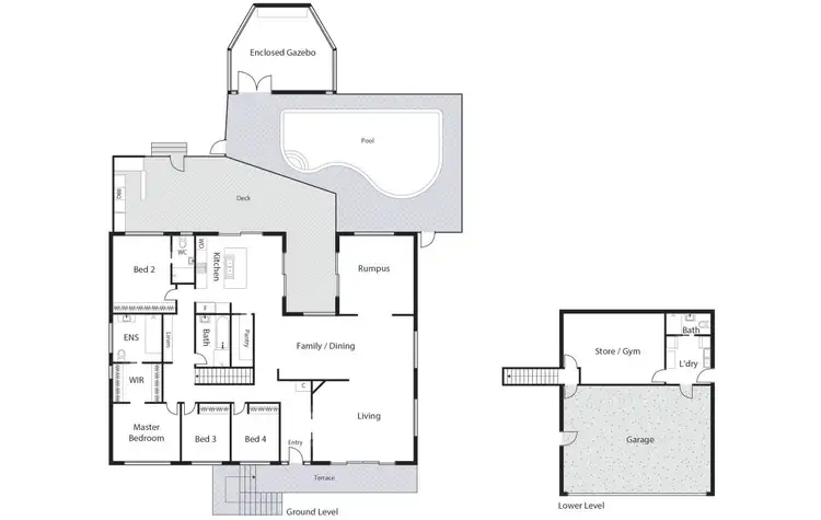 Floorplan of Homely house listing, 4 McLachlan Crescent, Weetangera ACT 2614