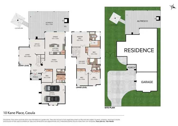Floorplan of Homely house listing, 10 Kane Place, Casula NSW 2170