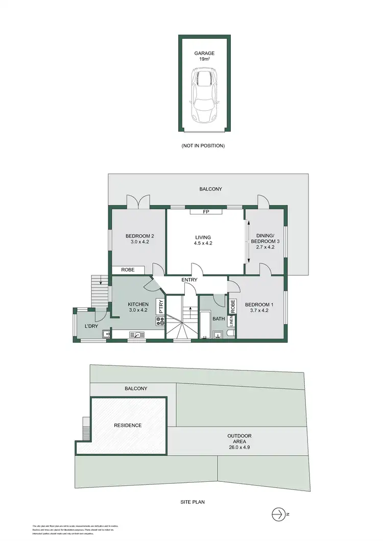 Floorplan of Homely house listing, 2/1 Clarence Street, Balgowlah NSW 2093