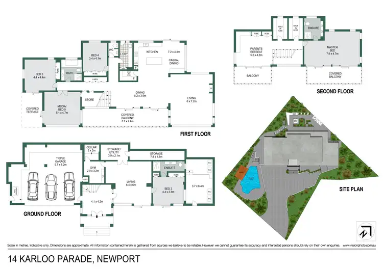 Floorplan of Homely house listing, 14 Karloo Parade, Newport NSW 2106