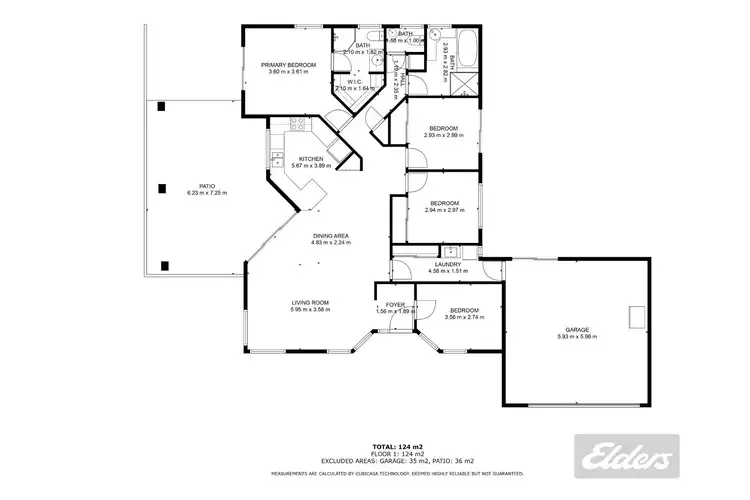 Floorplan of Homely house listing, 1 Lomandra Avenue, Cooloola Cove QLD 4580