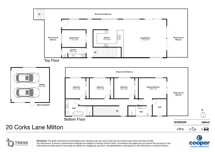 Floorplan of Homely house listing, 20 Corks Lane, Milton NSW 2538