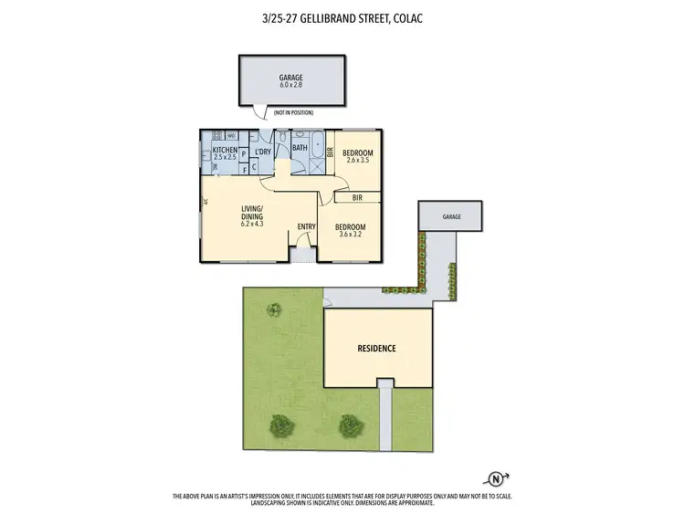 Floorplan of Homely unit listing, 3/25 - 27 Gellibrand Street, Colac VIC 3250