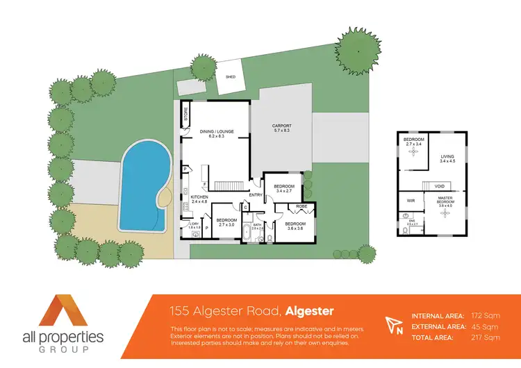 Floorplan of Homely house listing, 155 Algester Road, Algester QLD 4115