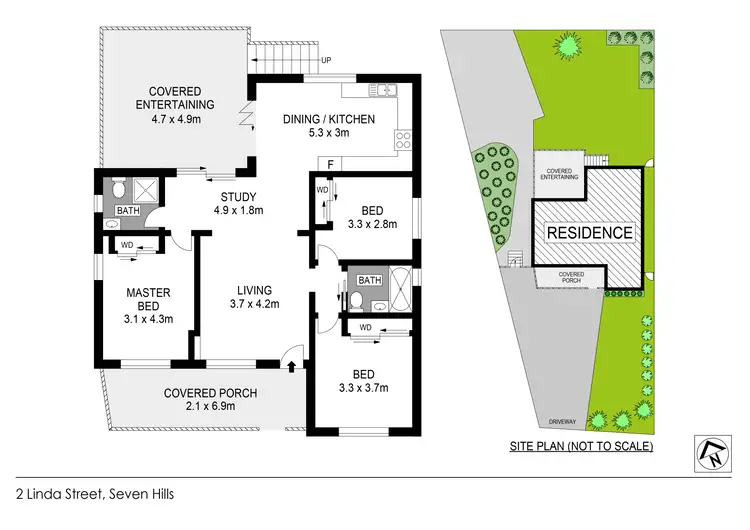 Floorplan of Homely house listing, 2 Linda Street, Seven Hills NSW 2147