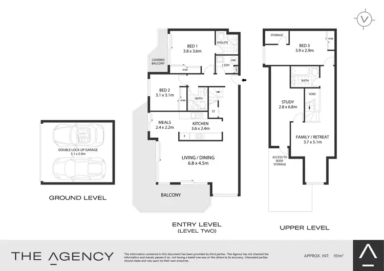 Floorplan of Homely apartment listing, 3B/1-7 Whitton Road, Chatswood NSW 2067