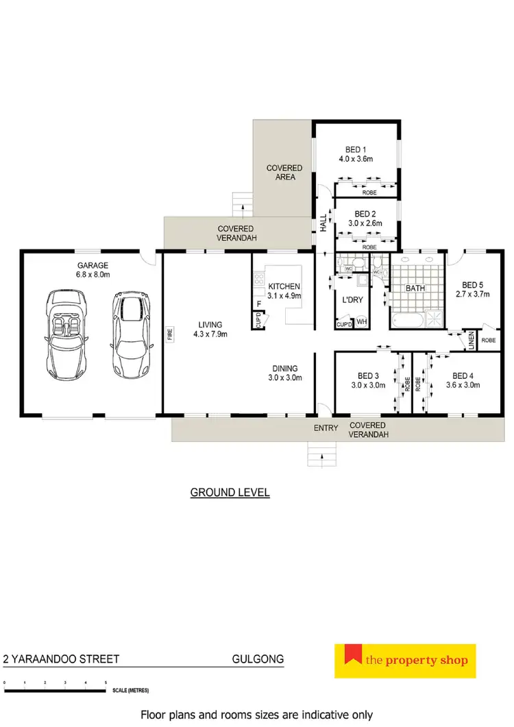 Floorplan of Homely house listing, 2 Yaraandoo Street, Gulgong NSW 2852