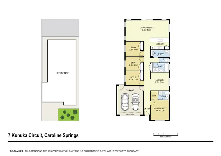 Floorplan of Homely house listing, 7 Kunuka Circuit, Caroline Springs VIC 3023