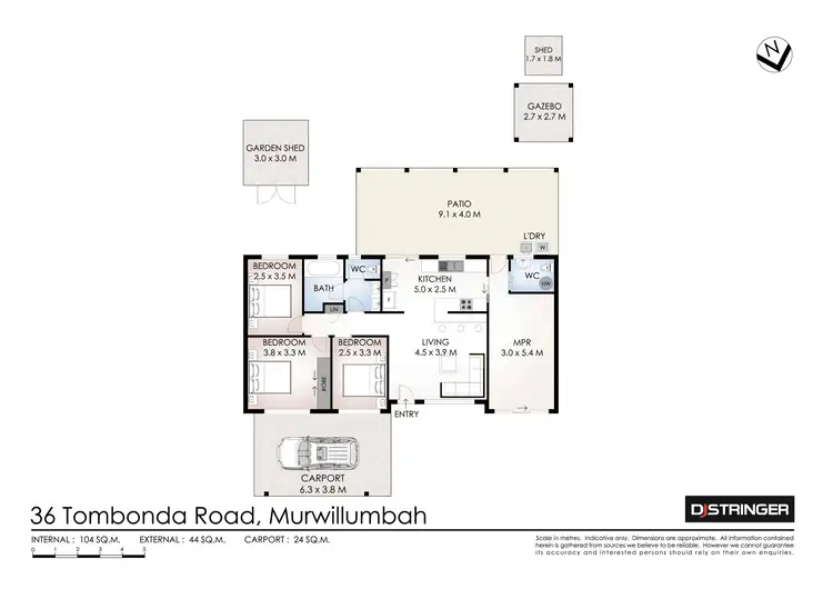 Floorplan of Homely house listing, 36 Tombonda Road, Murwillumbah NSW 2484