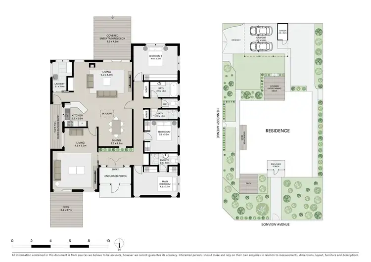 Floorplan of Homely house listing, 5 Bonview Avenue, Herne Hill VIC 3218
