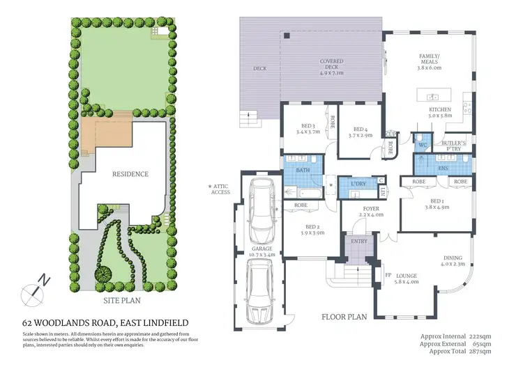 Floorplan of Homely house listing, 62 Woodlands Road, East Lindfield NSW 2070
