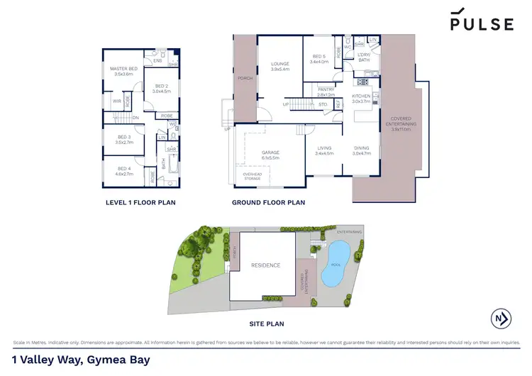 Floorplan of Homely house listing, 1 Valley Way, Gymea Bay NSW 2227