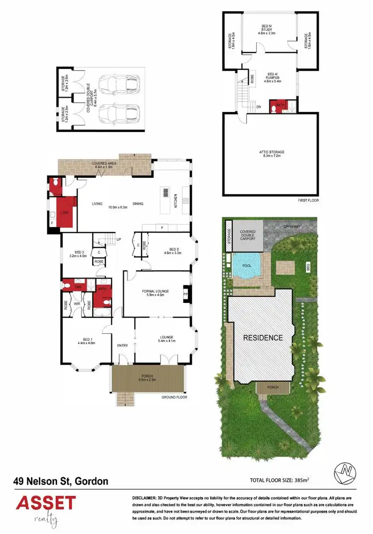 Floorplan of Homely house listing, 49 Nelson Street, Gordon NSW 2072