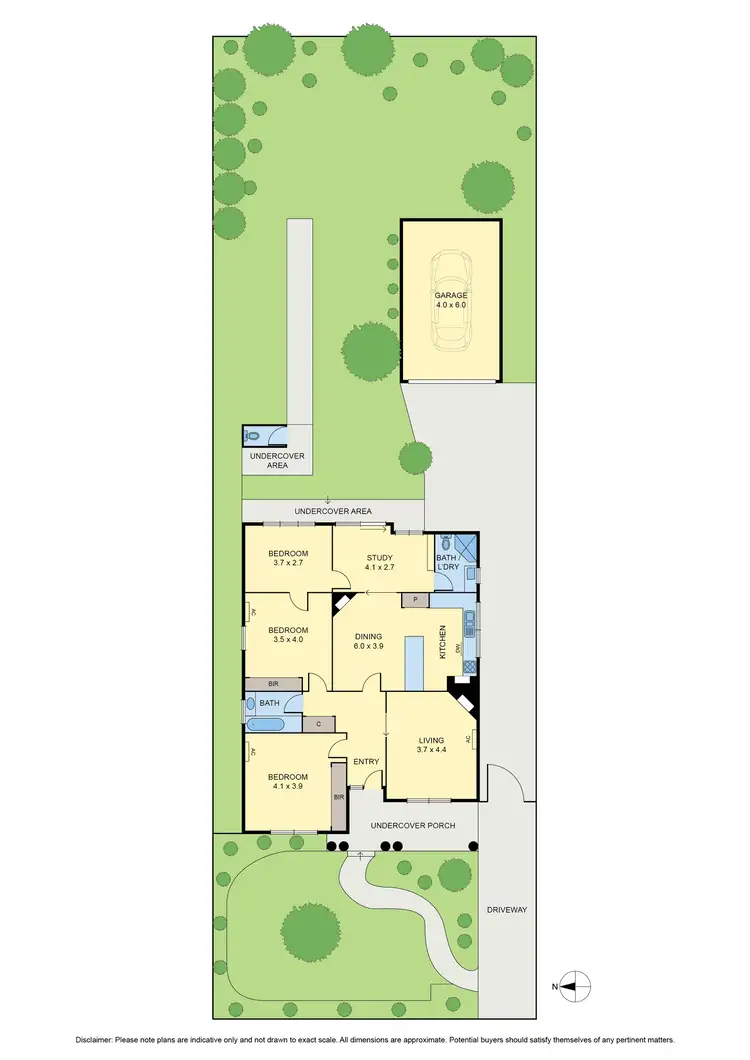 Floorplan of Homely house listing, 76 Grandview Avenue, Pascoe Vale South VIC 3044