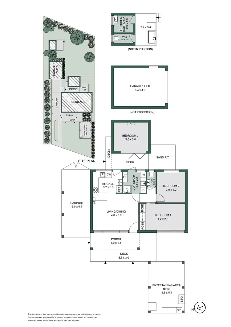 Floorplan of Homely house listing, 45 South Road, Rosebud VIC 3939