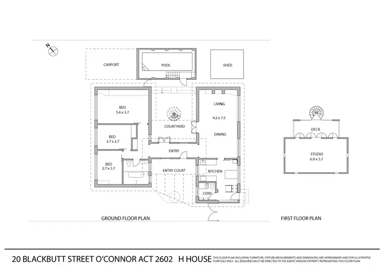 Floorplan of Homely house listing, 20 Blackbutt Street, O'connor ACT 2602